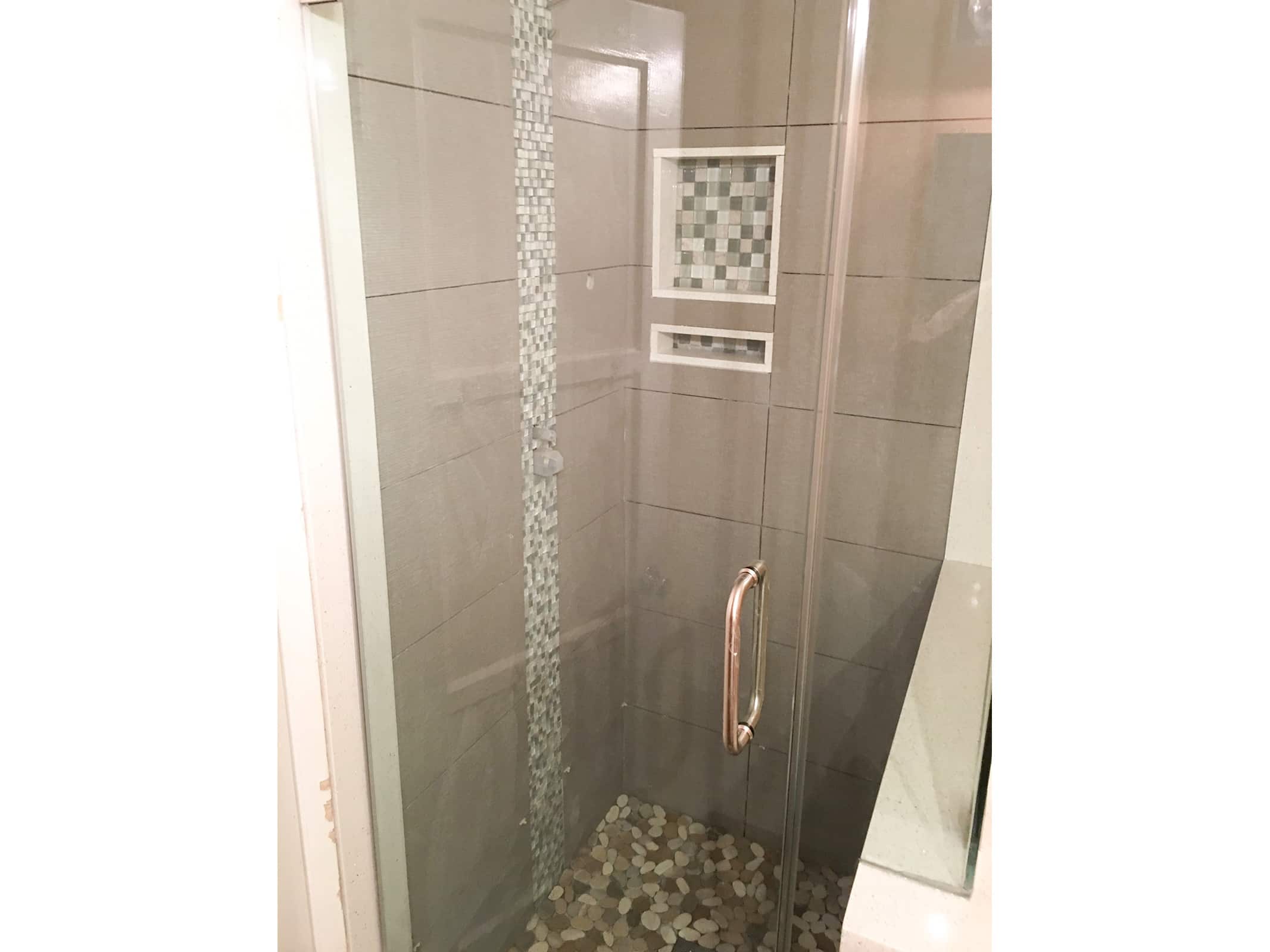 stand up shower remodeler  los angelesh slider bathroom conversion image 14